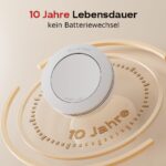 Safeliveo Rauchmelder 6er Set mit 10-Jahre-Batterie – EN 14604 zertifiziert, 85 dB Alarm – Bild 2