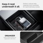 Spigen Tesla Model Y Juniper & Model 3 Highland Armlehnen-Organizer – Carbon Edition – Bild 3