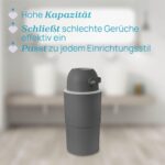 Chicco Windeleimer XL – Geruchskontrolle mit Teleskopmechanismus für einfache Windelentsorgung – Bild 2