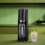 Sodastream TERRA Wassersprudler – Sprudelwasser auf Knopfdruck mit CO2-Zylinder & Flaschen – Bild 2