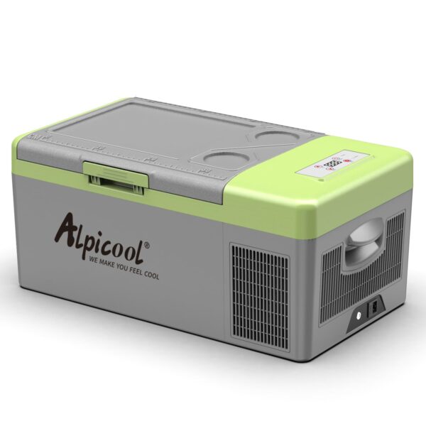 Alpicool Y16T 15L Kompressor-Kühlbox 12V – Tragbarer Gefrierbox-Kühlschrank für Auto & Camping