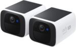eufy Security S220 Solo 2er Set – 2K Überwachungskamera mit Solarpanel & KI-Personenerkennung