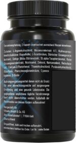 MENCRAFT MEN INTENSE – Männer Kapseln hochdosiert mit L-Arginin & Ginseng für tägliche Vitalität – Bild 3