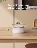 Momcozy Geräuschmaschine mit 20 Sounds & Touch-Licht – Weisses Rauschen für Babys & Erwachsene – Bild 2