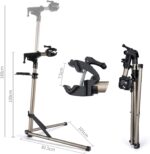 CXWXC Fahrrad-Montageständer Aluminium – 360° drehbar, höhenverstellbar für E-Bikes – Bild 3