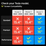 Spigen Glas.tR EZ Fit Schutzfolie für Tesla Model Y 16 Zoll – 10H+ Hartglas mit Blendschutz – Bild 2