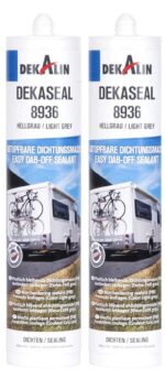 Dekalin Dekaseal 8936 Dichtungsmasse Doppelpack – Universelle Abdichtung für Wohnmobile