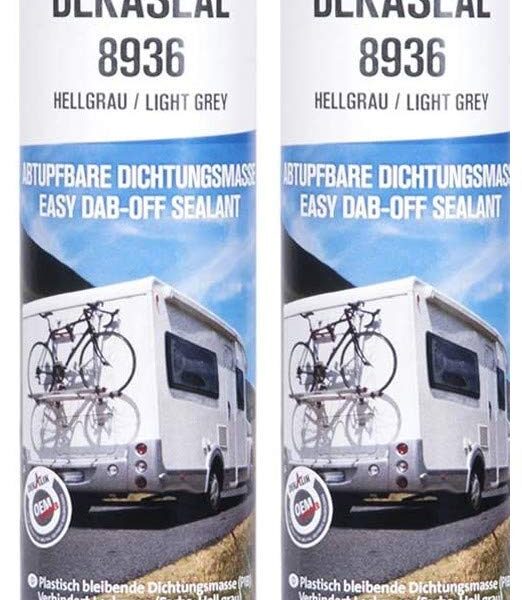 Dekalin Dekaseal 8936 Dichtungsmasse Doppelpack – Universelle Abdichtung für Wohnmobile
