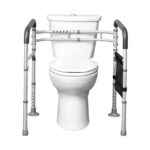 VEVOR Toiletten-Sicherheitsgeländer 136 kg – Aufstehhilfe mit Aluminiumrahmen & rutschfesten Griffen – Bild 9