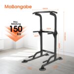 DH FitLife Power Tower – Multifunktionale Kraftstation für Ganzkörpertraining zuhause – Bild 7