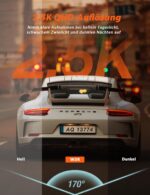 iZEEKER 2,5K WiFi Dashcam – 1440P Auto Kamera mit App-Steuerung & Nachtsicht – Bild 3