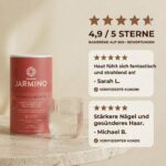 JARMINO Collagen Peptide 450g – Beauty Glow Pulver mit Hyaluronsäure & Biotin – Bild 7