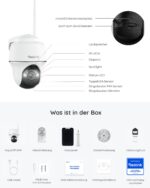 Reolink 5MP PTZ Solar Überwachungskamera – 360° Schwenkbar mit AI-Erkennung & Farbnachtsicht – Bild 8