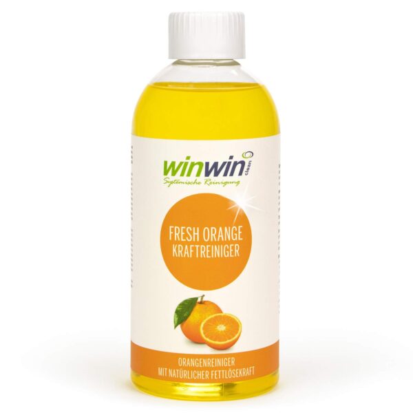 winwinCLEAN fresh Orange 500 ml – Orangenölreiniger-Konzentrat mit 65% Orangenterpenen