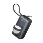 Anker MagGo Powerbank 10000mAh mit Apple Watch Ladestation – 35W Schnellladung für iPhone & iPad