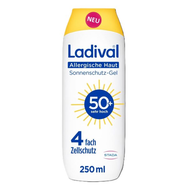 Ladival Allergische Haut Sonnenschutz-Gel LSF 50+ – 250 ml für empfindliche Haut