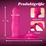 YAWNSHE Aufsitz-Vibrator mit Stoßfunktion & App-Steuerung – Dual-Stimulation für Frauen – Bild 7