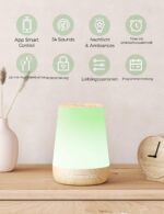 Momcozy White Noise Machine – Tragbarer Soundmaschine mit 34 Geräuschen & 7-Farben Nachtlicht – Bild 2