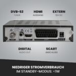 AXRED S90 Plus HD Sat-Receiver mit PVR Aufnahme & HDMI – Note 1.1 – Bild 7