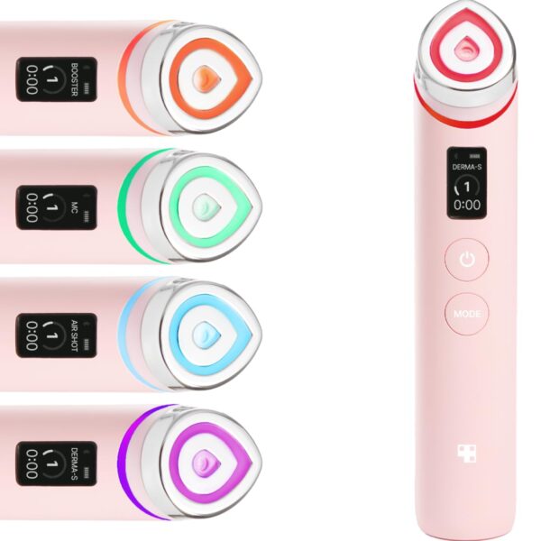 Medicube Age-R Booster Pro Pink – 6-in-1 LED Hautpflegegerät für Glass Skin, Elastizität & Porenverfeinerung