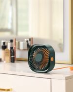 benpen USB Tischventilator mit 3 Geschwindigkeiten & 360° Kopf – Leiser Mini-Ventilator für Büro & Zuhause – Bild 6