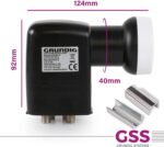 GSS Quad LNB mit LTE-Filter & 0.1dB – Digitaler 4K Satellitenempfänger für 4 Teilnehmer – Bild 6