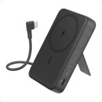 Anker Zolo 10K magnetische Powerbank – 30W Schnellladen mit integr. USB-C Kabel & Ständer