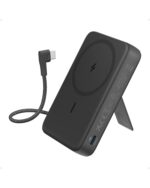 Anker Zolo 10K magnetische Powerbank – 30W Schnellladen mit integr. USB-C Kabel & Ständer