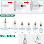 24er Schröpfglas-Set mit Vakuumpumpe & Magneten – Professionelle Schröpftherapie für Körper & Gesicht – Bild 4