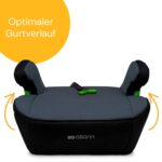 Osann Junior Isofix Sitzerhöhung i-Size 126-150 cm – Sichere Kindersitzerhöhung Nero – Bild 8
