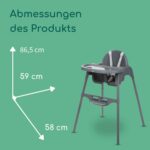 Bebeconfort Meely 2-in-1 Hochstuhl – Verwandelbarer Baby- & Kinderstuhl für 6–36 Monate – Bild 9