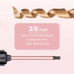 UNOBEY 3 in 1 Lockenstab Set mit austauschbaren Keramik Fässern 9–32 mm – Profi-Hairstyler – Bild 6