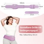 Comfytemp Wärmegürtel 16x150cm mit 5000mAh Akku – Kabellos für Bauch & Rücken – Bild 6