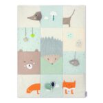 Momi Sensorische Patchwork-Matte VOLPI 120x160 cm – Spielmatte für Babys & Kleinkinder