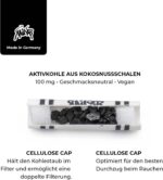 KAiLAR 250er Aktivkohlefilter Slim 6mm – Doppelfilterung für sanftes Raucherlebnis – Bild 4