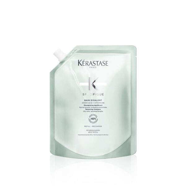 Kérastase Bain Divalent Shampoo – Ausgleichendes Haarbad für fettige Kopfhaut & strapazierte Längen