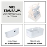 hauck Aufbewahrungsbox-Set 2er für Hochstuhl – Platzsparend & Mobil – Bild 3