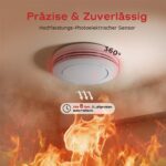 Safeliveo Rauchmelder 6er Set mit 10-Jahre-Batterie – EN 14604 zertifiziert, 85 dB Alarm – Bild 4