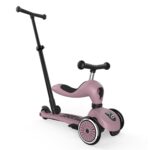 Scoot & Ride Highwaykick 1 – 2in1 Kinderroller & Laufrad mit Sitz, höhenverstellbar ab 1 Jahr