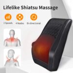 OMASSA Nackenmassagegerät mit Wärme & 3D Shiatsu-Massage – Nacken-, Rücken- & Schultermassage – Bild 3