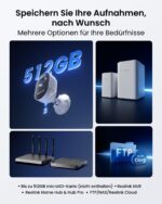 Reolink Lumus Pro 4K Wi-Fi 6 Überwachungskamera Aussen – Farb-Nachtsicht & KI-Erkennung – Bild 7