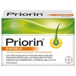 PRIORIN Kapseln (120 Stück) – Haarwachstumskapseln mit Mikronährstoffen gegen Haarausfall bei Frauen