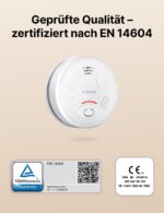 X-Sense Smart-Rauchmelder WLAN SD11-MR31 – Funkvernetzt mit App & Basisstation, 3er Set – Bild 2