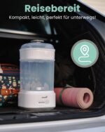 GROWNSY 5-in-1 Babyflaschen-Sterilisator mit Trocknerfunktion – 8 Min. Dampfsterilisation – Bild 7