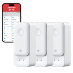 SwitchBot WLAN Wassermelder 3er Pack – Intelligente Wasserleck-Erkennung ohne Hub