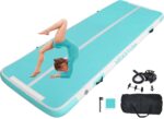 MEKETUM Aufblasbare Gymnastikmatte 2–10 m – Rutschfest & strapazierfähig für Training & Yoga