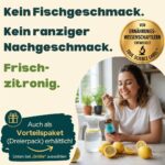 Omega-3 Algenöl vegan mit DHA & EPA – Triglycerid-Form, Vitamin D3 & Zitrone – Bild 2