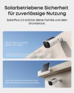 eufy Security eufyCam E40 2er Set mit HomeBase 2 – kabellose 2K Solarkamera für Aussen – Bild 4