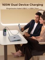 UGREEN Nexode 20000mAh Power Bank 165W – Dual-Laptop-Ladegerät mit einziehbarem Kabel – Bild 4