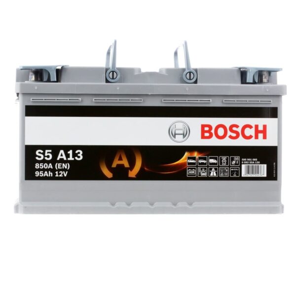 Bosch S5A130 Autobatterie 12V 95Ah 850A – AGM-Batterie für Start-Stopp-Systeme